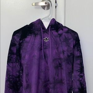 Adidas Originals Purple Hoodie Size Small